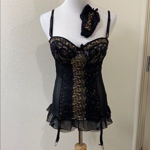 Hot Kiss sexy leopard lingerie